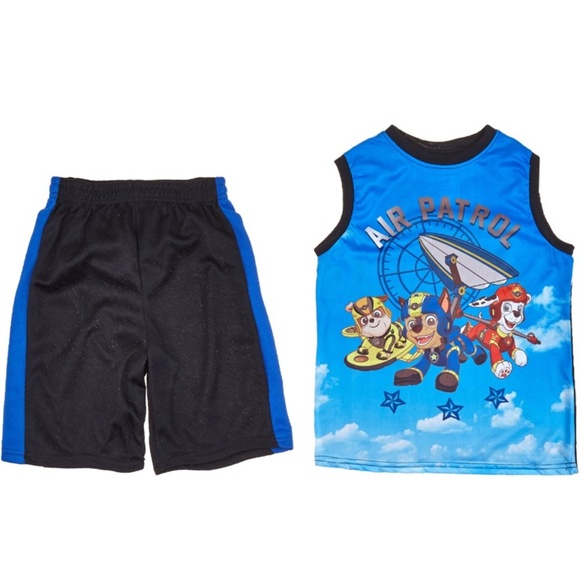 Nickelodeon Other - NWT Paw Patrol Tank Top & Shorts Set Hang Gliding